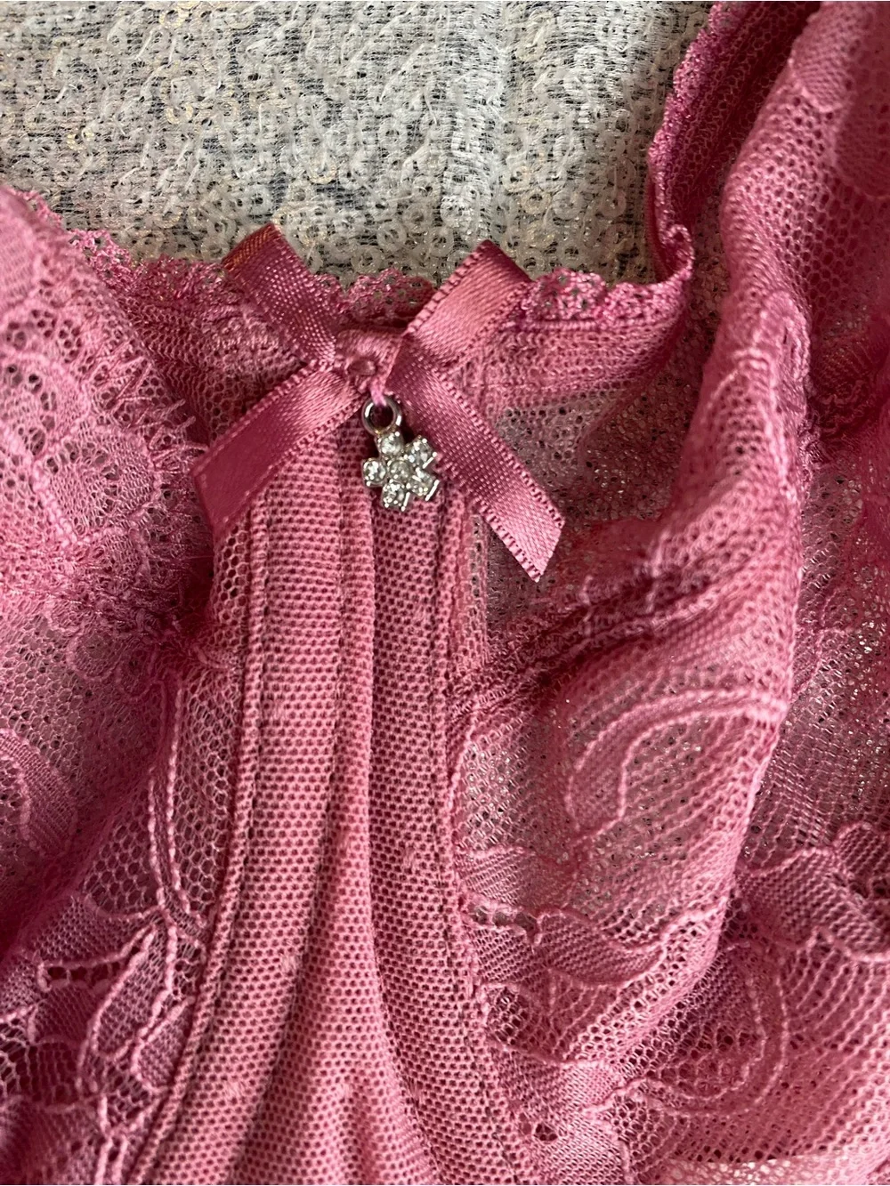 Wacoal Retro Chic Full Figure Underwire Bra Dusty Rose Pink 36DD NWT